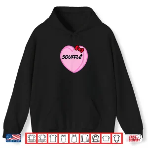 Hoodie Valentines Day Candy Sweet Hearts Love Souffle Shirt