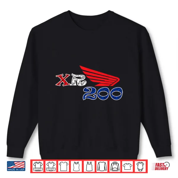 Sweatshirt Xr200 Zero Moto Shirt Shirt