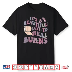 Bicu Burn Icu Nurse Groovy Intensive Care Unit Nurses Shirt