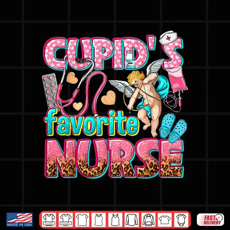 Design CupidS Favorite Nurse Valentines Day Er Icu Nicu Rn Nurses Shirt