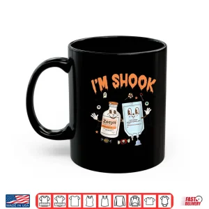 Mug Funny Zosyn IM In Shook Halloween Spooky Icu Er Nurses Week Shirt