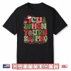 Icu When You’Re Sleeping Icu Nurse Christmas Shirt