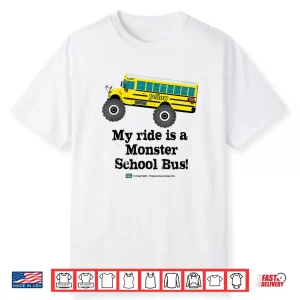 Monster School Bus Shirt