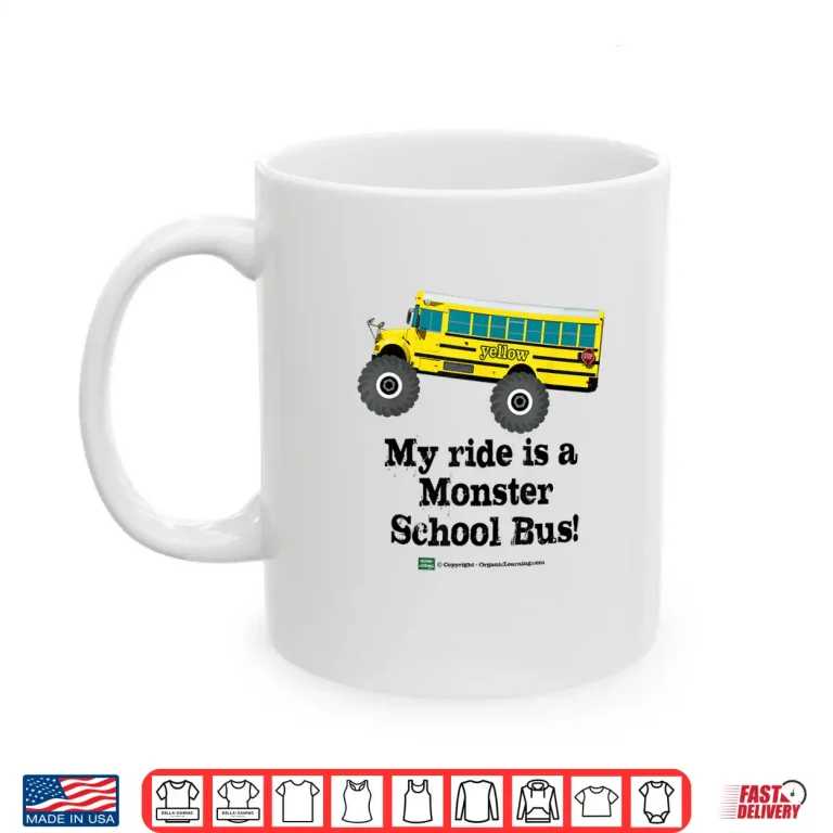 Mug Monster School Bus Shirt