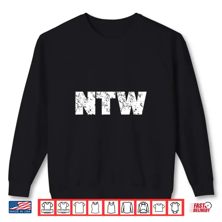 Sweatshirt No To War NTW Shirt