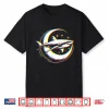 Cosmic Shark In Front Of The Moon Supernatural Visual Space Shirt