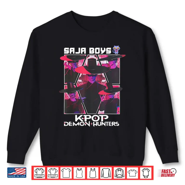 Sweatshirt K Pop Saja Boys Team Shirt