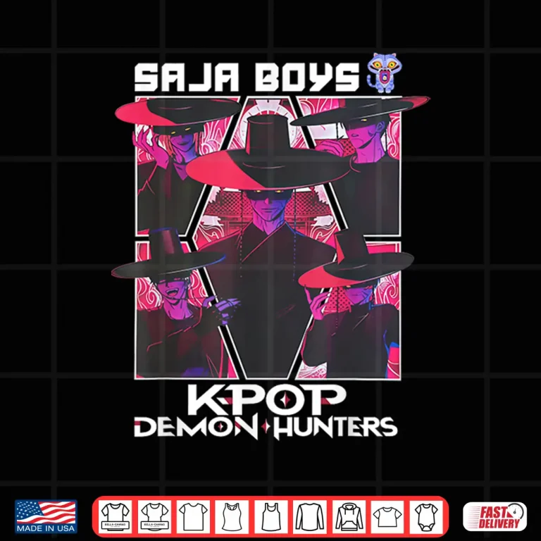 Design K Pop Saja Boys Team Shirt
