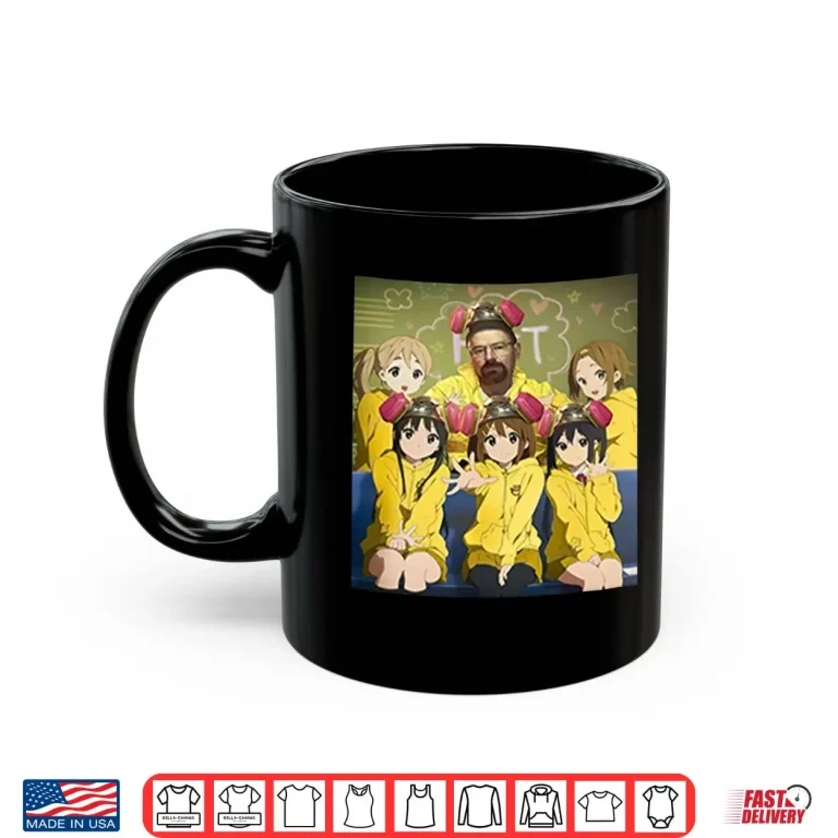 Mug Walter White Breaking Bad And K On Girls Anime Shirt