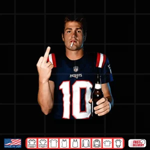 Design Drake Maye Middle Finger Shirt