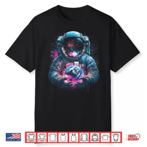 Astronaut Planet Earth Science Outer Space Galaxy Universe Shirt