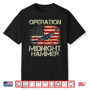 B 2 Stealth Jet Shirt Operation Midnight Hammer Shirt