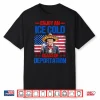 Ice Ice Cold Glass Of Deportation Trump Funny 4Th Of July Shirt