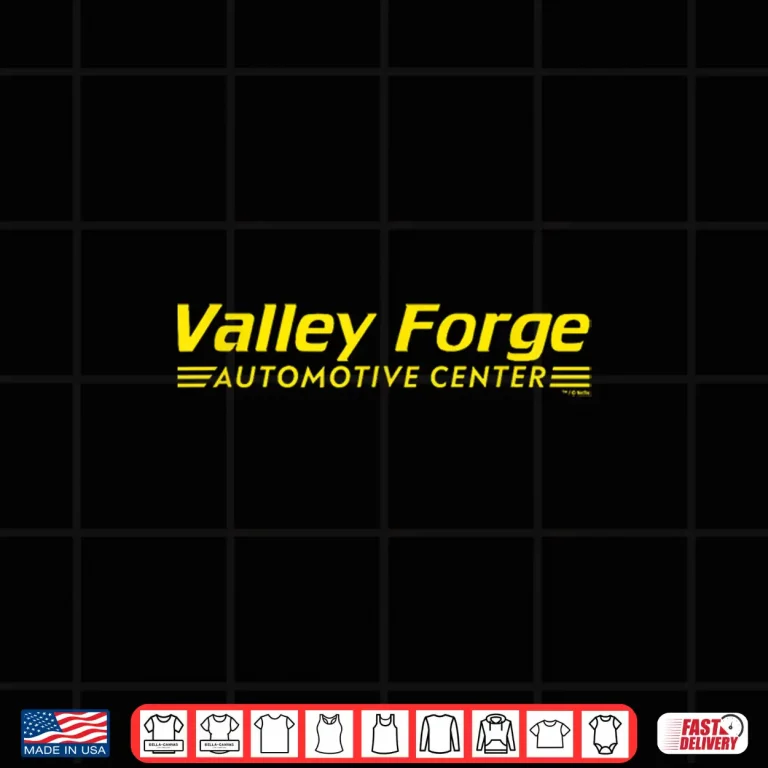 Design Tires Valley Forge Automotive Officially Licensed Shirt