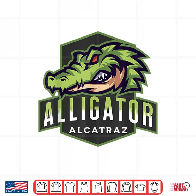 Design Alligator Alcatraz Funny Florida Everglades Prison Shirt