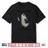 Fight Or Flight Meme Penguin With Knife Funny Shirt