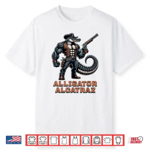 Funny Alligator Alcatraz Florida Everglades Prison Shirt