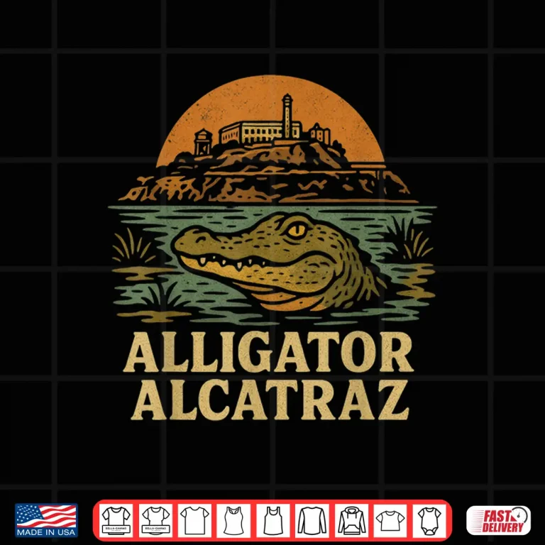 Design Florida Everglades Alligator Alcatraz Shirt