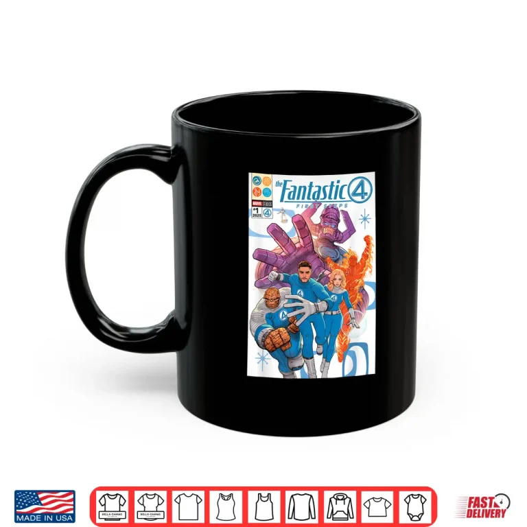Mug Marvel The Fantastic Four First Steps Comic Book Cover Art Shirt