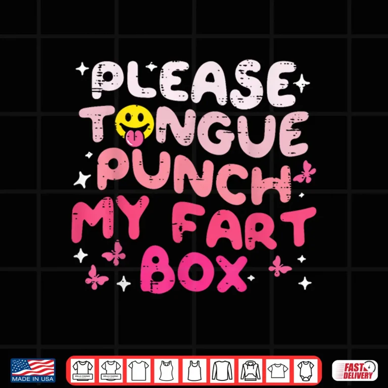Design Inappropriate Please Tongue Punch Funny Cringe Shirt