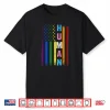 Human Lgbt American Flag Lgbtq Rainbow Pride Month Shirt