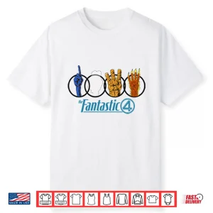 Marvel The Fantastic Four Hands Shirt