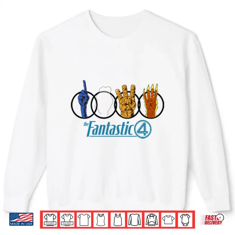 Sweatshirt Marvel The Fantastic Four Hands Shirt