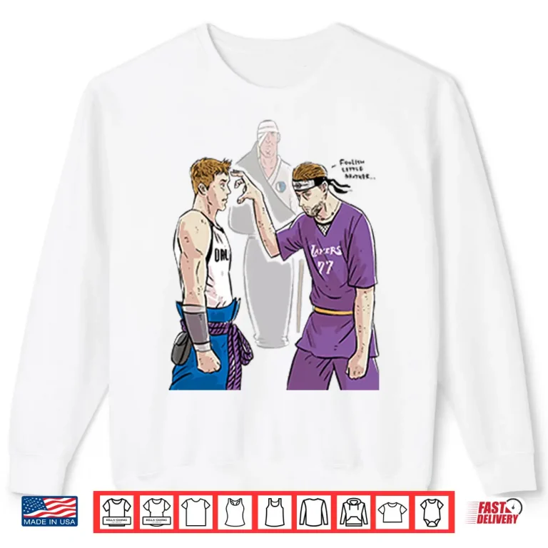 Sweatshirt Cooper Flagg x Luka Doncic Sasuke Itachi Naruto Parody Shirt