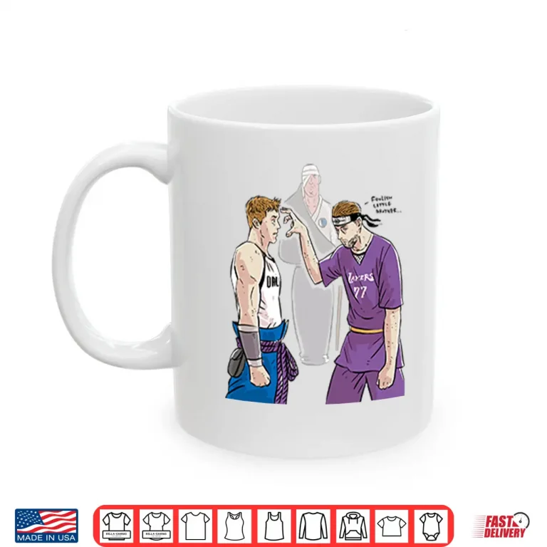 Mug Cooper Flagg x Luka Doncic Sasuke Itachi Naruto Parody Shirt