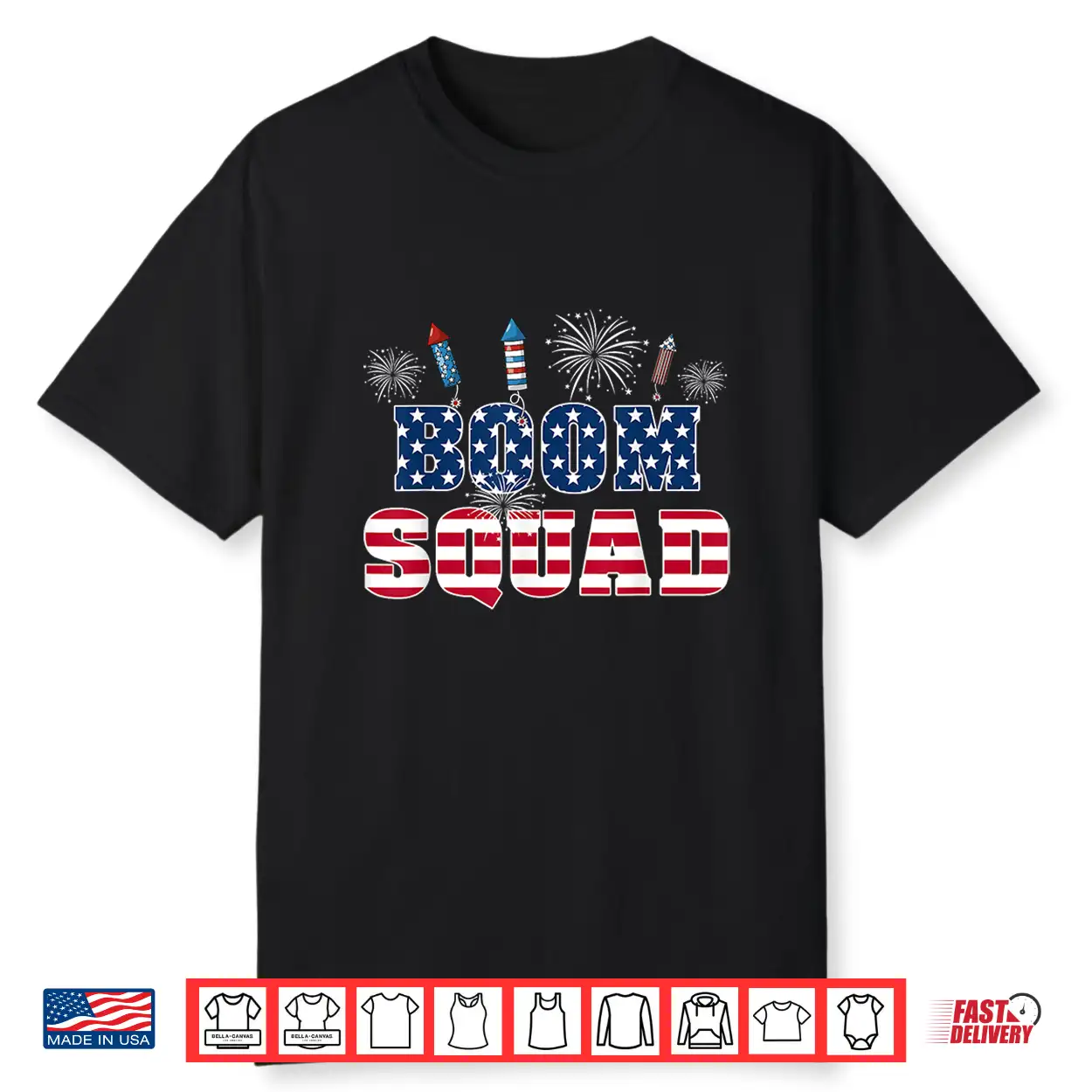 Boom Squad 4Th Of July Shirt Boom Squad 4Th Of July Shirt