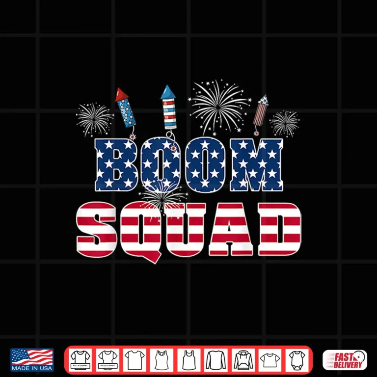 Design Boom Squad 4th of July Shirt