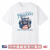 Feral And Pregnant 4Th Of July Pregnancy Announcement Shirt