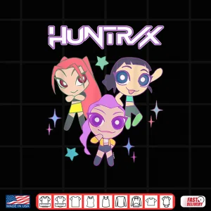 Huntrix Kpop Demon Hunters World Tour Shirt 4 Design Huntrix KPop Demon Hunters World Tour Shirt