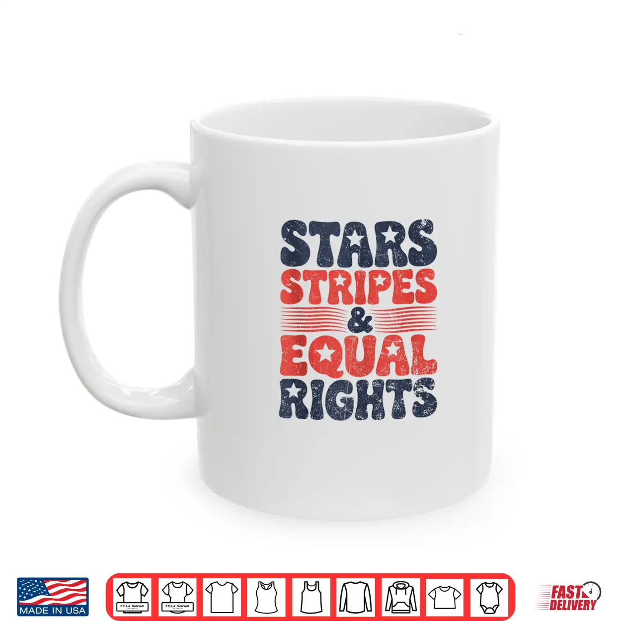 Stars Stripes And Equal Rights 4Th Of July Women’S Rights Shirt Stars Stripes And Equal Rights 4Th Of July Women’S Rights Shirt