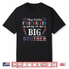 This Little Firecracker Big Brother 4Th July Pregnancy Shirt