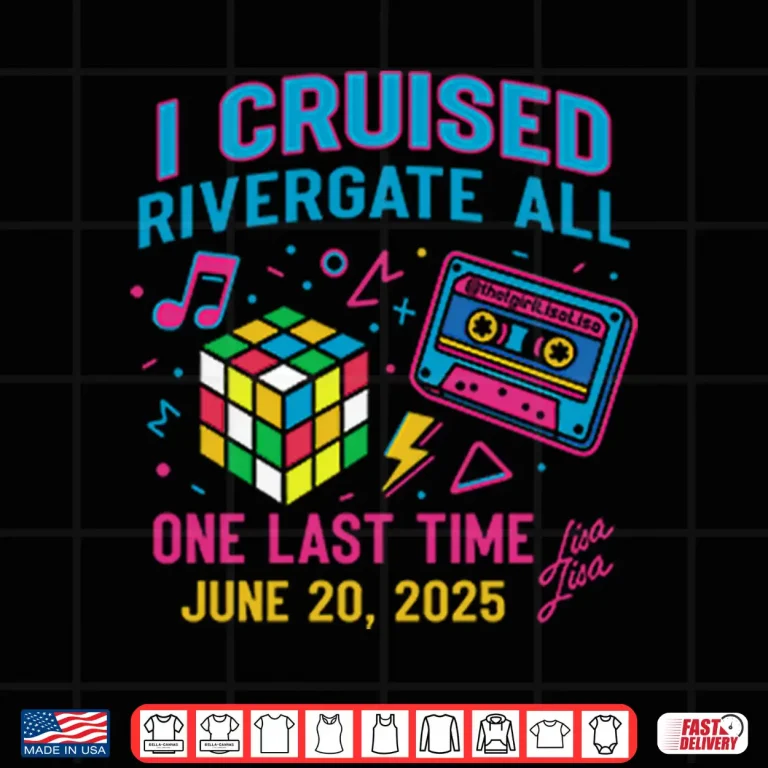 Design I Cruised Rivergate Mall One Last Time Rivergate Shirt
