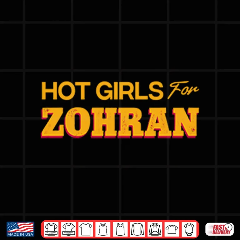 Design Hot Girls Vote For Zohran Shirt