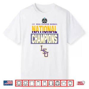 Lsu National Champions 2025 Ncaa Division Baseball Shirt