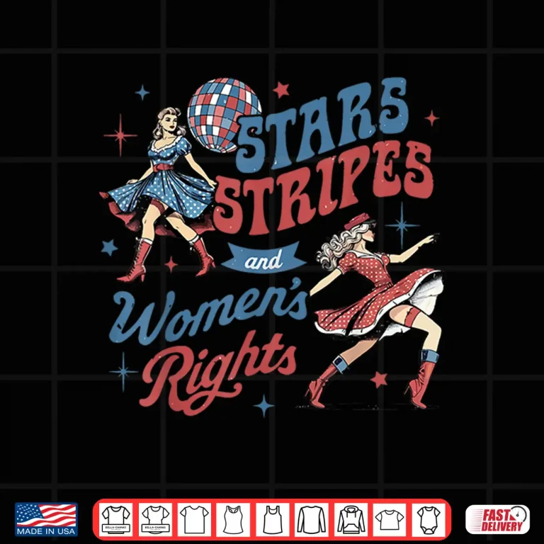 Design Stars Stripes And Womens Rights 4th Of July Equal Rights Shirt