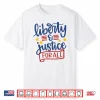 Retro Liberty And Justice For All Shirt