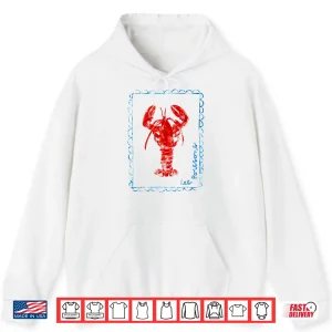 Hoodie Vintage Red Lobster Shirt 1