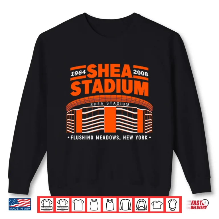 Sweatshirt Shea Stadium Flushing Meadows New York Shirt