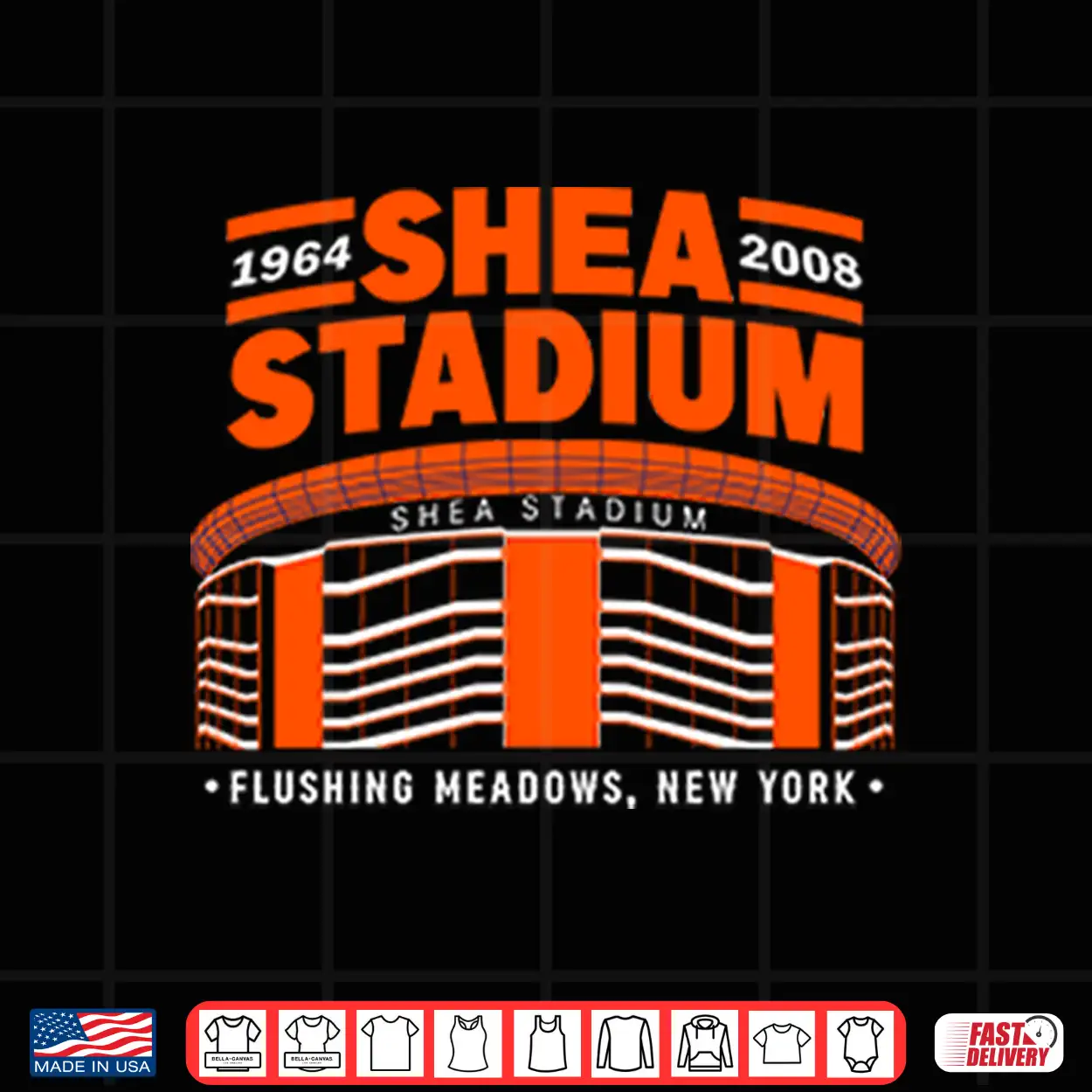 Shea Stadium Flushing Meadows New York Shirt Shea Stadium Flushing Meadows New York Shirt