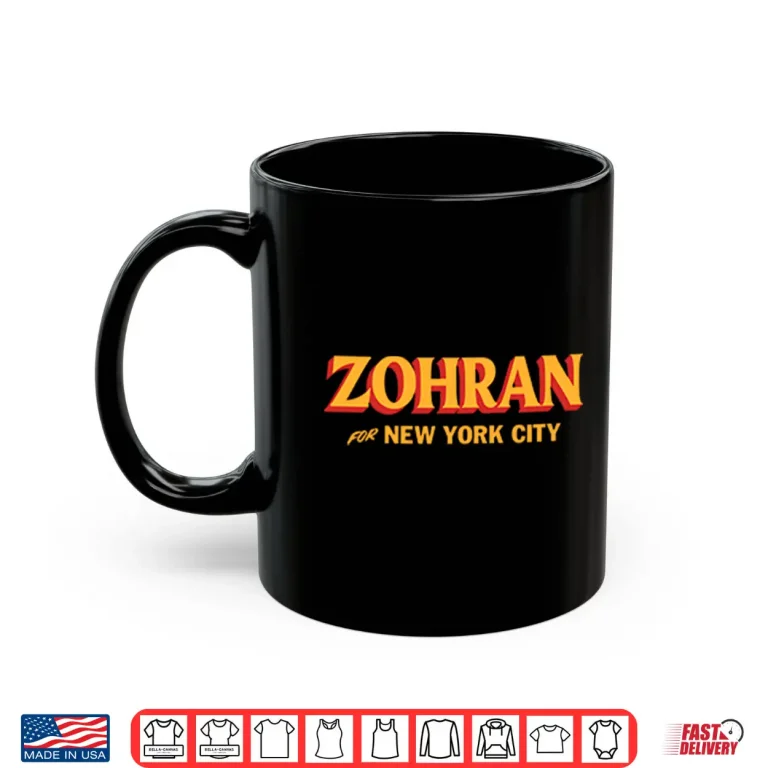 Mug Zohran For New York City Shirt