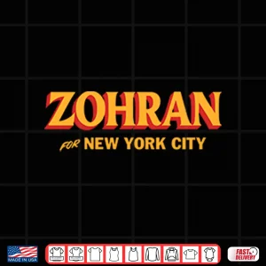 Design Zohran For New York City Shirt