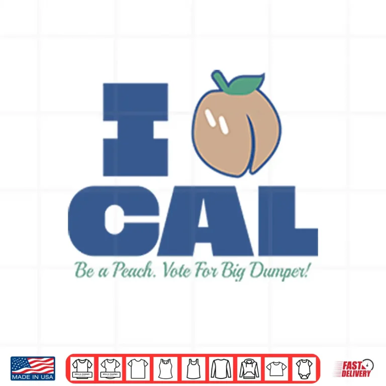 Design Bryan Woo I Peach Cal Be A Peach Vote For Big Dumper Shirt