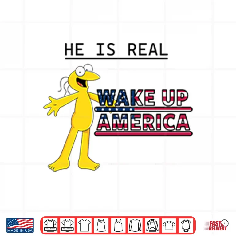 Design Graggle Gregory Simpson He Is Real Wake Up America Shirt