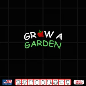 Design Grow A Garden Gamer Design for Kids Who Love to Play Shirt 1
