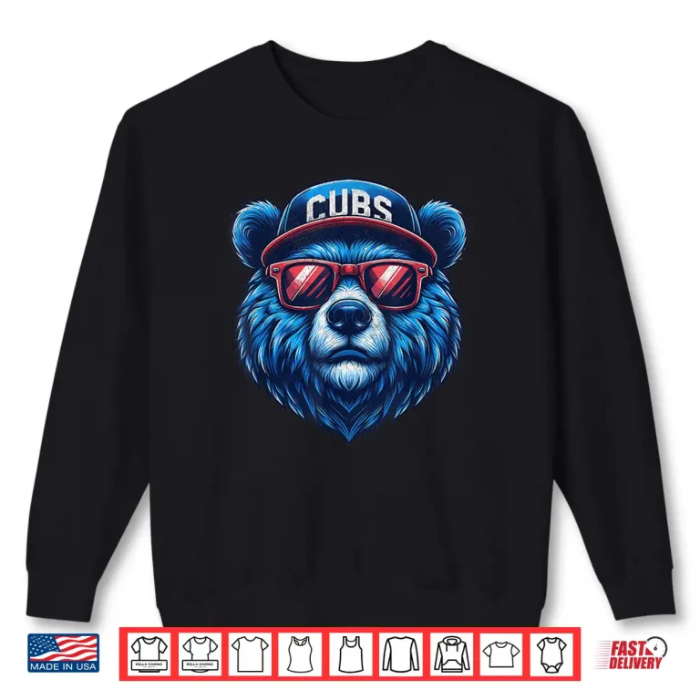 Sweatshirt Vintage Cubs Name Retro Design Shirt 1