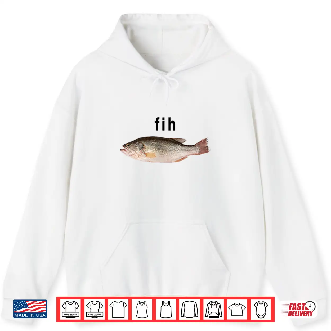 Fih Funny Misspelled Fish Meme Shirt Fih Funny Misspelled Fish Meme Shirt